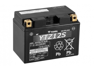 Accu  Yuasa YTZ12S (o.a. Blackbird v.a. 2001)